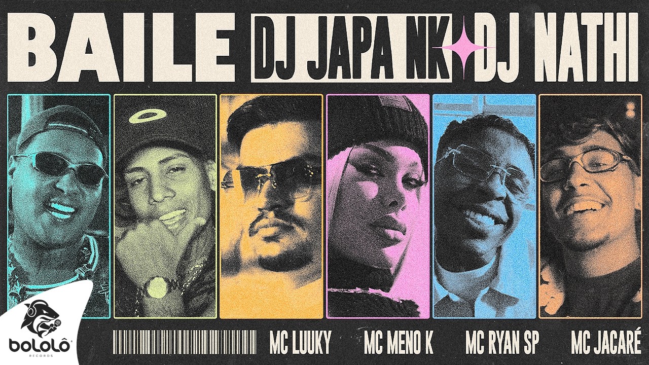 BAILE DO DJ JAPA NK E DJ NATHI - MC Luuky, MC Meno K, MC Ryan SP e MC Jacar&eacute; (Videoclipe Oficial)