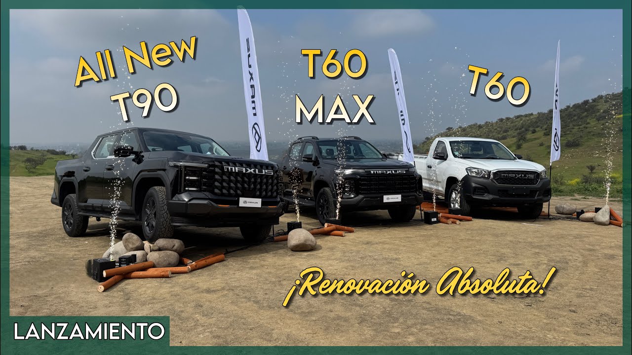¡Maxus se renueva por completo! - Lanzamiento T60 Max y All New T90 