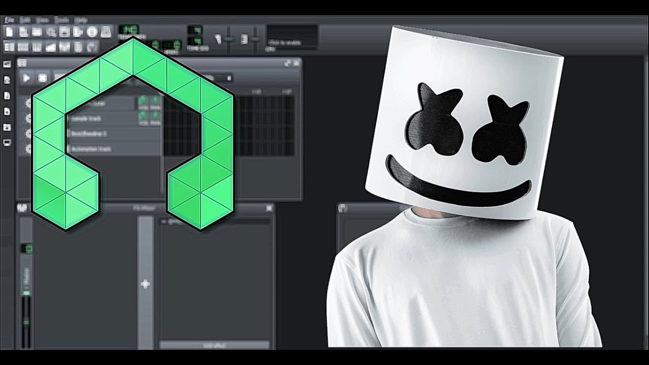 How do I remake Marshmello's Alone by using LMMS