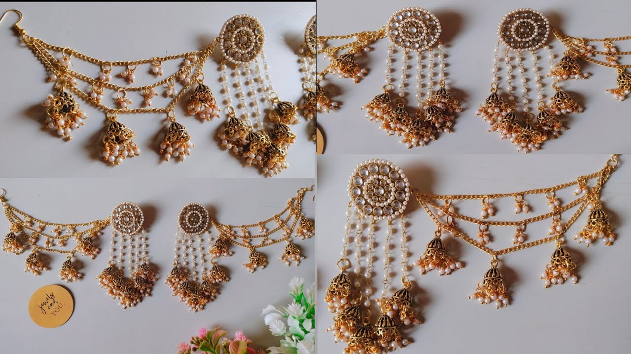 Earrings Making At Home ❤️ Most Demanding Jewelry #tutorial #handmade #youtube #viralvideo #diy