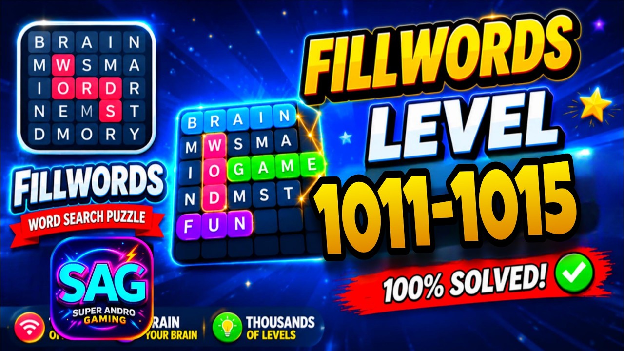 FILLWORDS level 1011 1012 1013 1014 1015