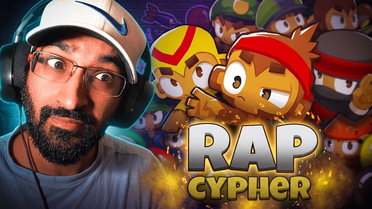 xFayze РЕАКЦИЯ: TheManBeHisLa - BLOONS TOWER DEFENSE RAP CYPHER (Shwabadi, PE$O PETE, Connor Quest!)