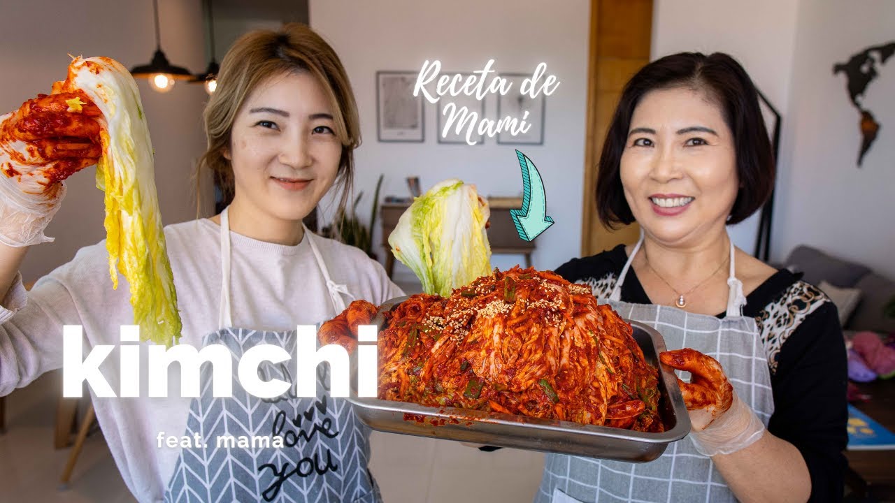 Kimchi con mi MamaㅣReceta de KimchiㅣCoreanas en Mexico