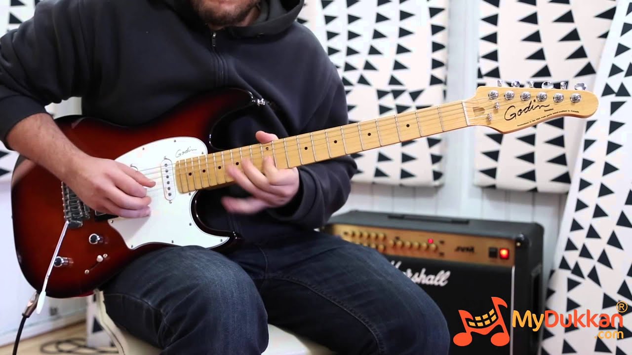 Godin Session (Lightburst - Maple) - Elektro Gitar İncelemesi (Hızlı Video)