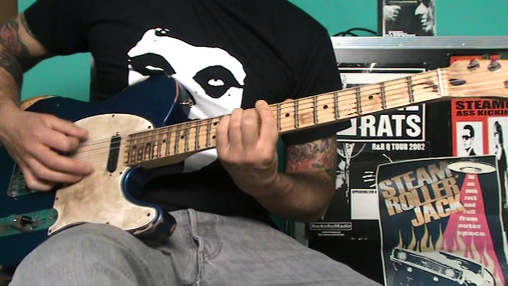Poison Idea - Plastic Bomb (Guitar Cover)