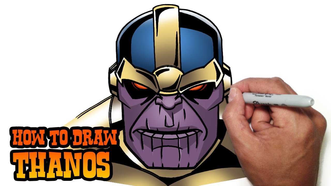 How to Draw Thanos | Avengers End Game
