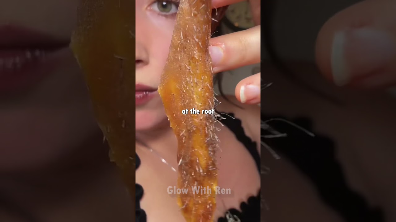 🍯 DIY Sugar Wax at Home  Natural Hair Removal Hack ✨.