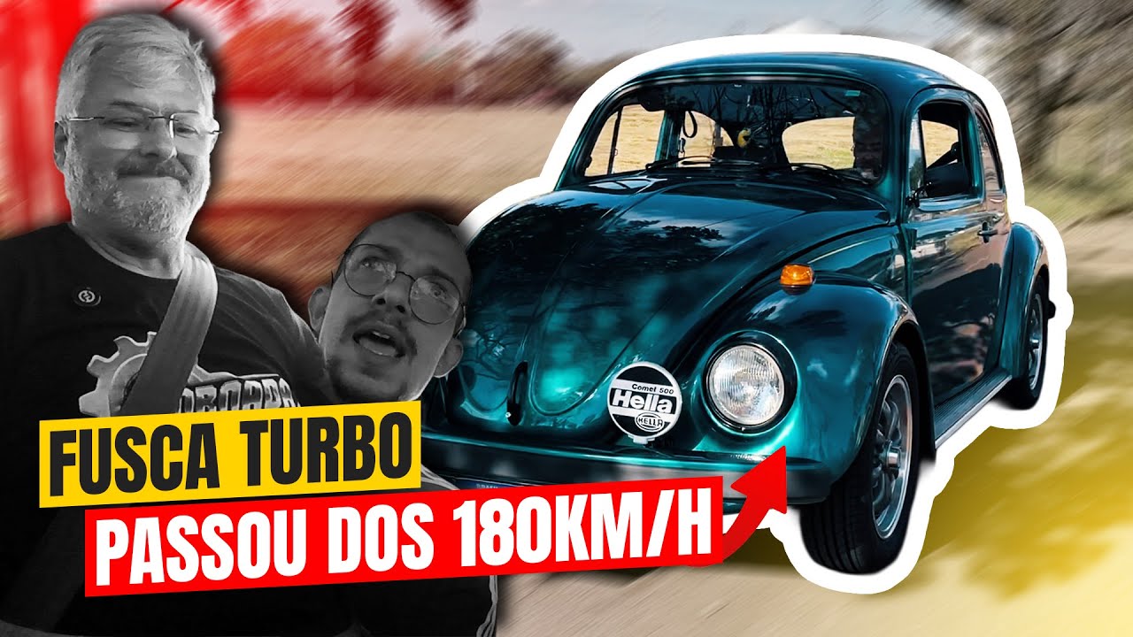 Esse FUSCA 1600 Turbo ficou INSANO! Nem conseguimos acelerar tudo… - InjectionSchool