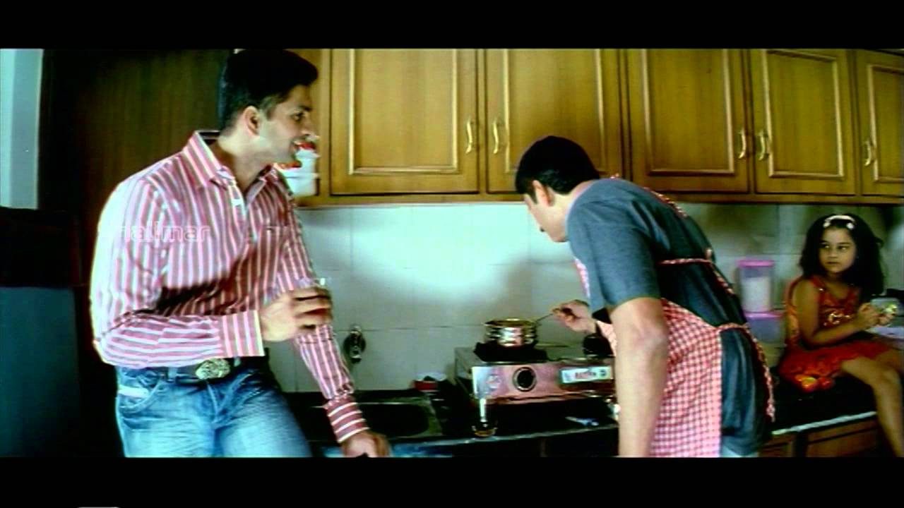 Siddham Movie | Jagapathi Babu Sambar Preparation Kitchen Comedy Scene