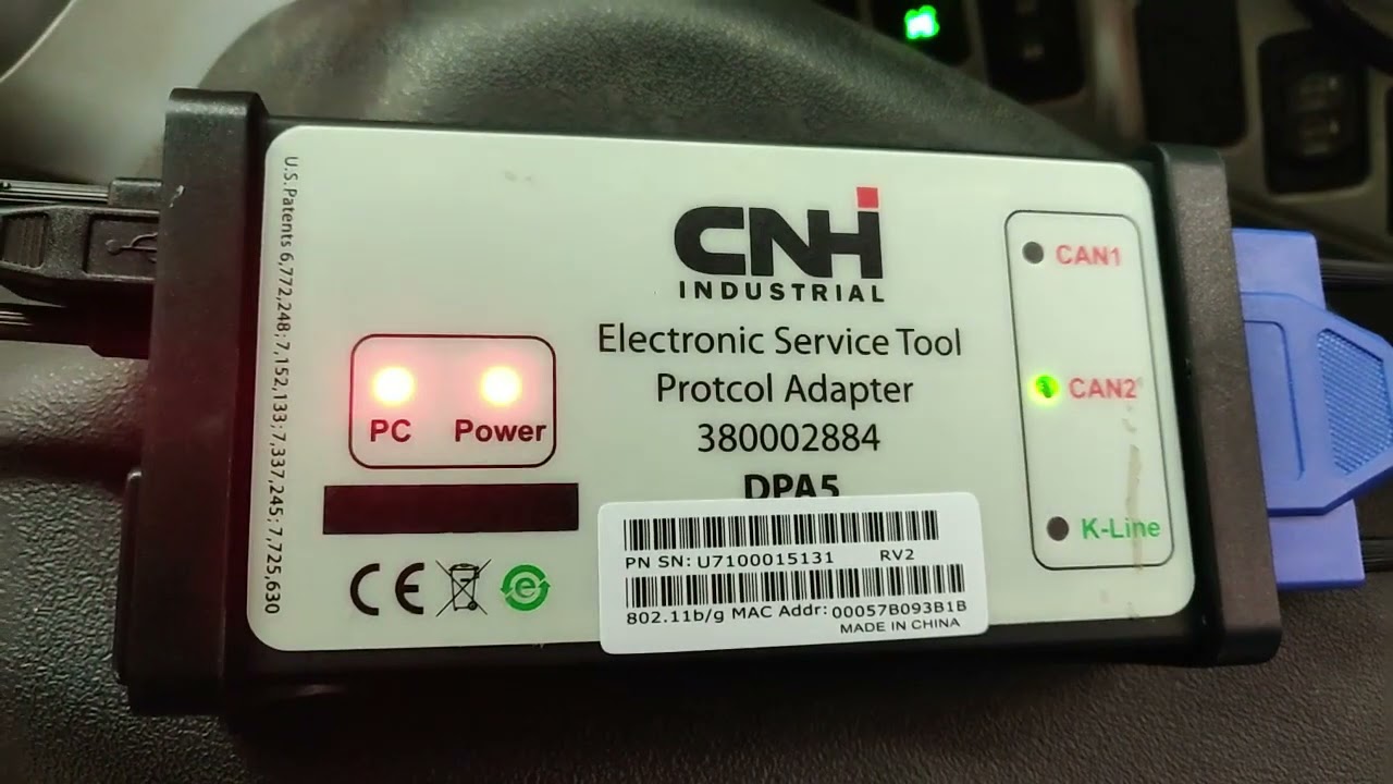 How to Upgrade official firmware cnh est dpa5 adapter