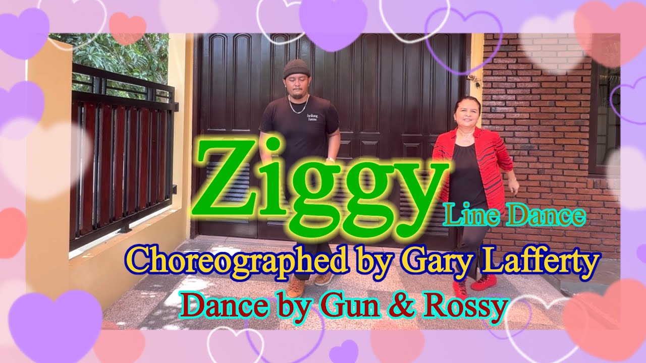 ZIGGY Line Dance / Choreographed by Gary Lafferty/ 💃by Gun (Son) & Rossy (Mom) , 15 Maret 2026