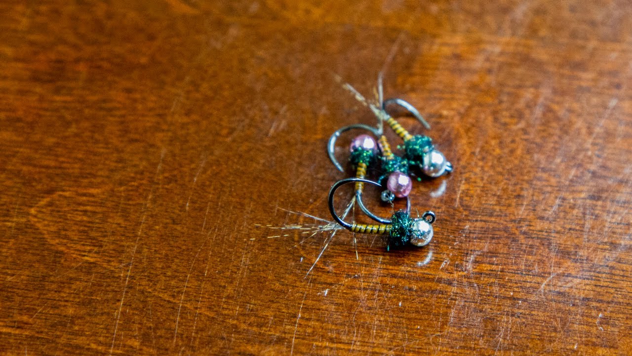 Jigged Peacock Quill Nymph