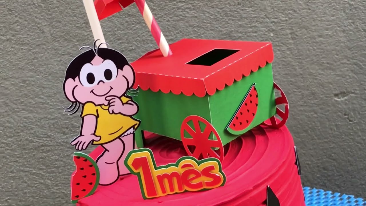 Bolo Magali - Melancia 🍉 Chantininho