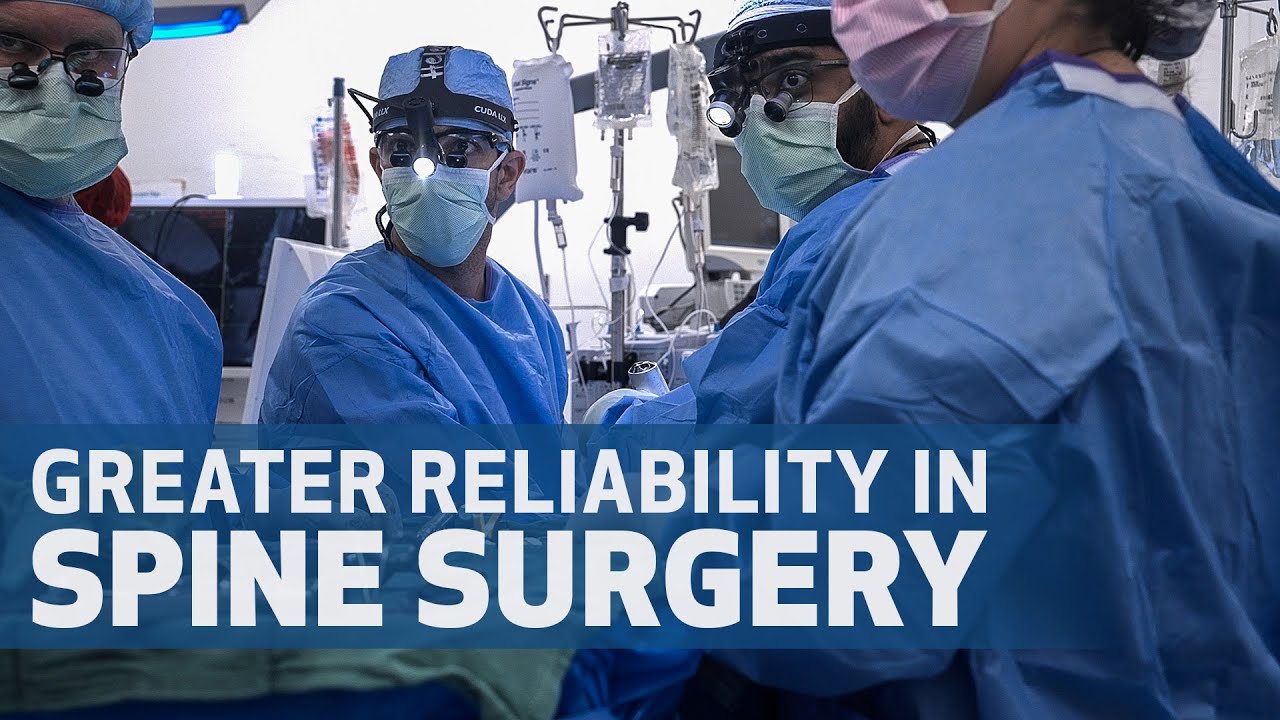 Transabdominal Motor Evoked Potential Neuromonitoring for Spine Surgery | Houston Methodist