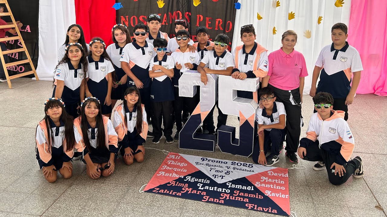LLEGO LA PROMO 2025 - Escuela 258 Rosario Vera Peñaloza / Turno Tarde - Chamical -La Rioja