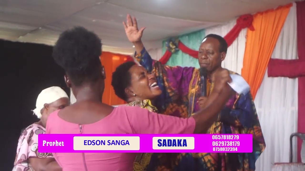PROPHET EDSON SANGA ATOA HUDUMA YA UPONYAJI  LIVE