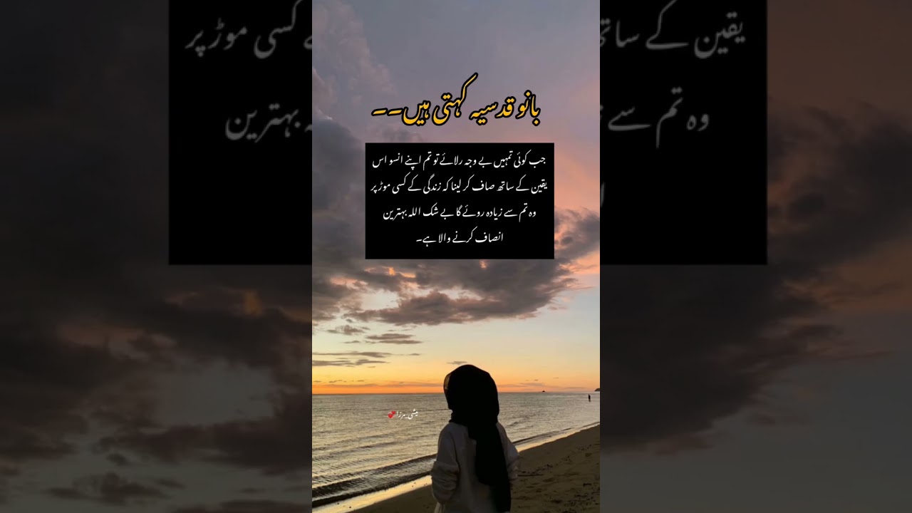 #urdulover #history #quotes #banoqudsiaquotes #urdu #urdudiary #motivation #urdupunjabi #goldenqoute