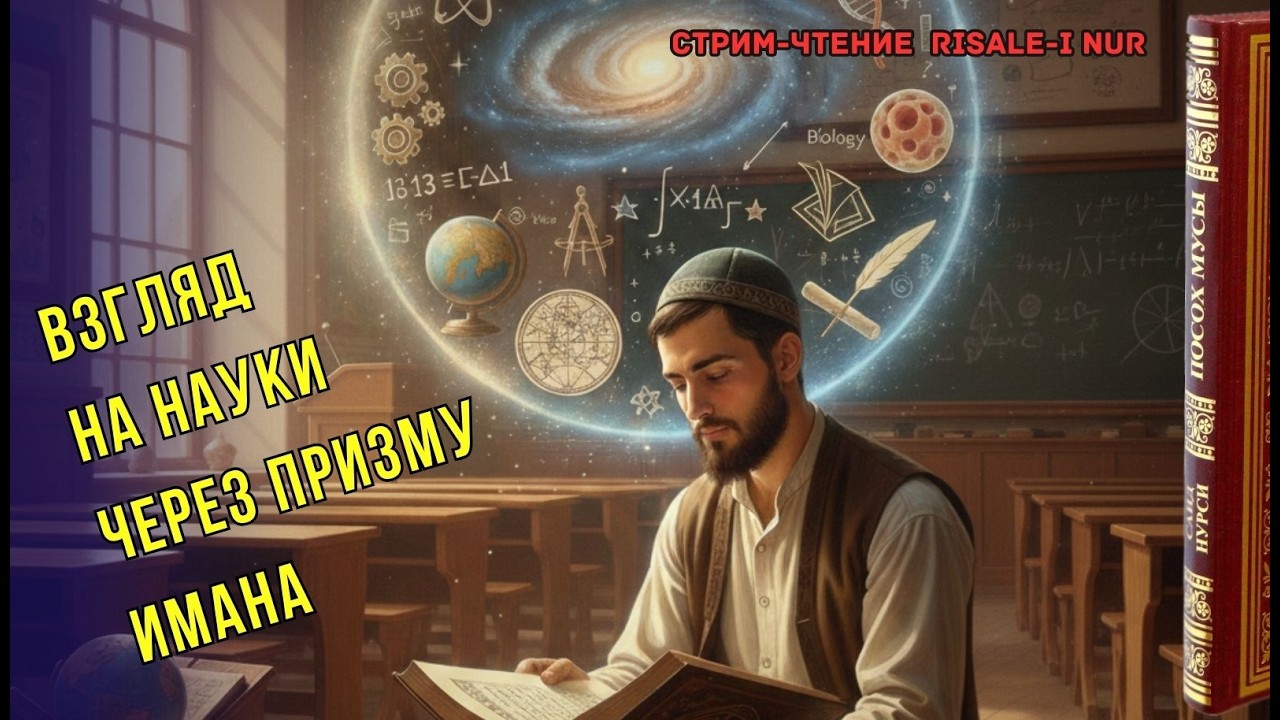 Взгляд на науки через призму имана | (чтение Рисале-и Нур: 6-ая  тема из 