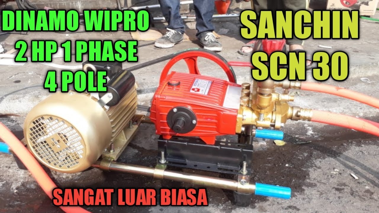 power sprayer listrik # dinamo wipro 2 hp 1 phase 4 pole # sanchin scn 30