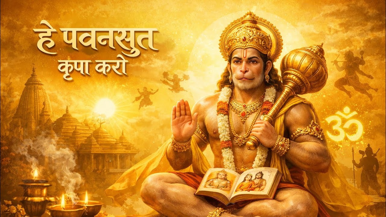 हे पवनसुत कृपा करो | Soulful Hanuman Bhajan | Divine Devotional Song