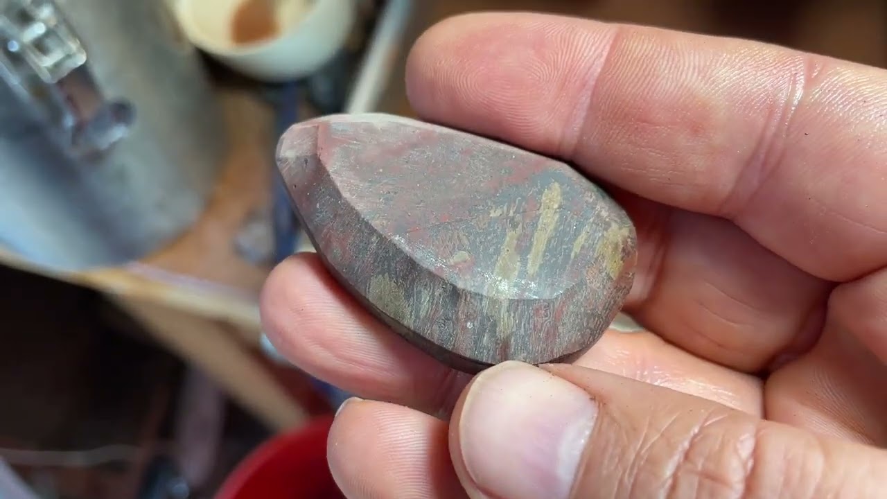 Making a Jasper Cabochon