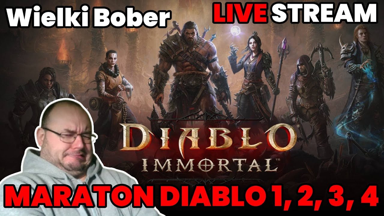 Maraton Diablo 1,2,3,4 - Dzień 21 - Diablo Immortal - Na trzeźwo się nie da 🥂