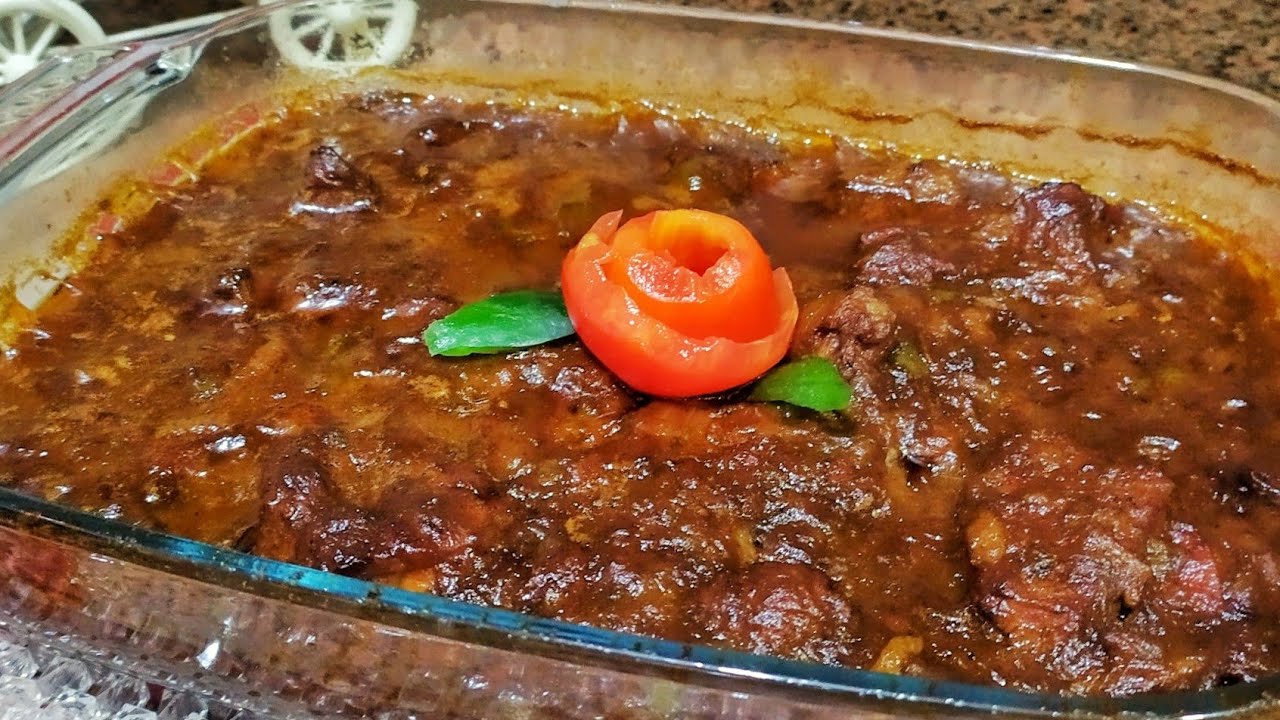 طاجن لحمة فى الفرن شهي ولذيذ🥩💥