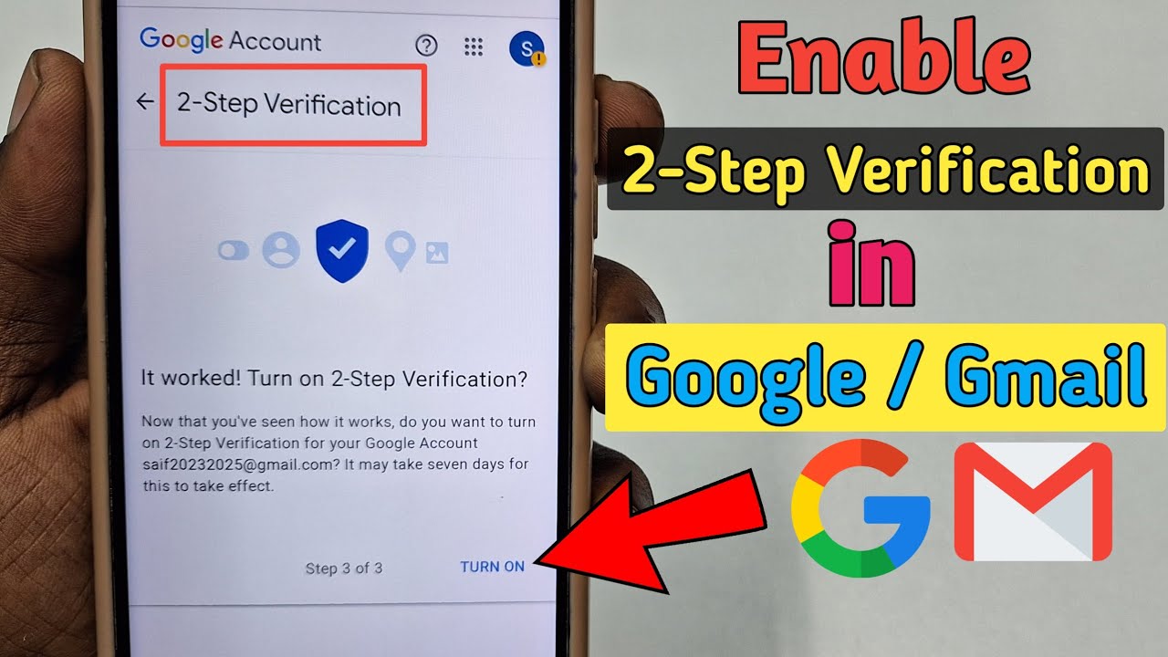 Как включить двухэтапную аутентификацию в аккаунте Google или Gmail в 2025 году
