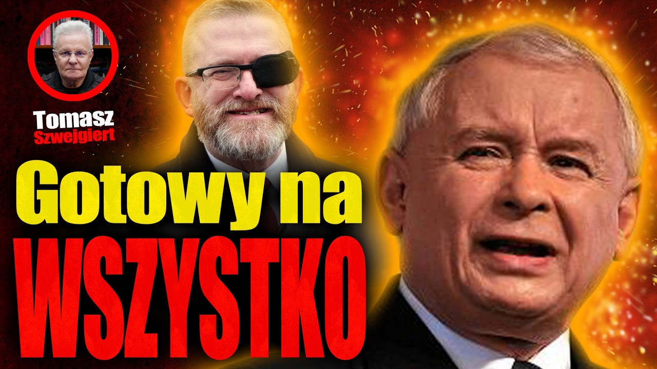 Gotowy na wszystko. Aby wrócić do władzy Kaczyńskizrobi wsztrkos wszystko.
