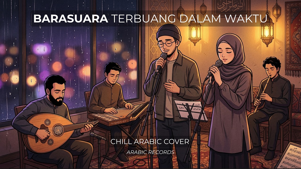 Meresap Banget! Terbuang Dalam Waktu - Barasuara Versi Arab (Chill Arabic Cover)