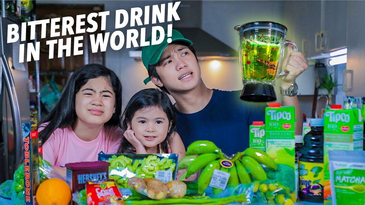 BITTEREST DRINK IN THE WORLD!! (ANG PAIT!) | Ranz and Niana
