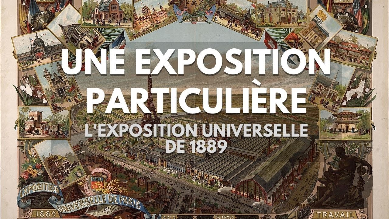 Le d&eacute;but de l'exposition universelle de 1889