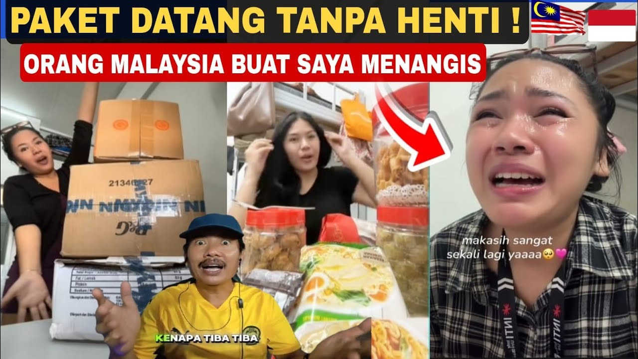 KENAPA ORANG MALAYSIA RAMAI-RAMAI KIRIM PAKET UNTUK PELAJAR INDONESIA INI? 🇲🇾❤️🇮🇩