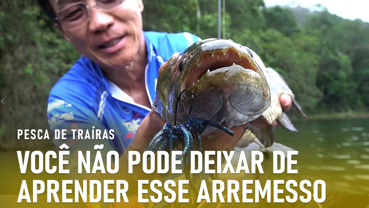 Pesca de Traíra  - Com o arremesso que você não pode deixar de aprender