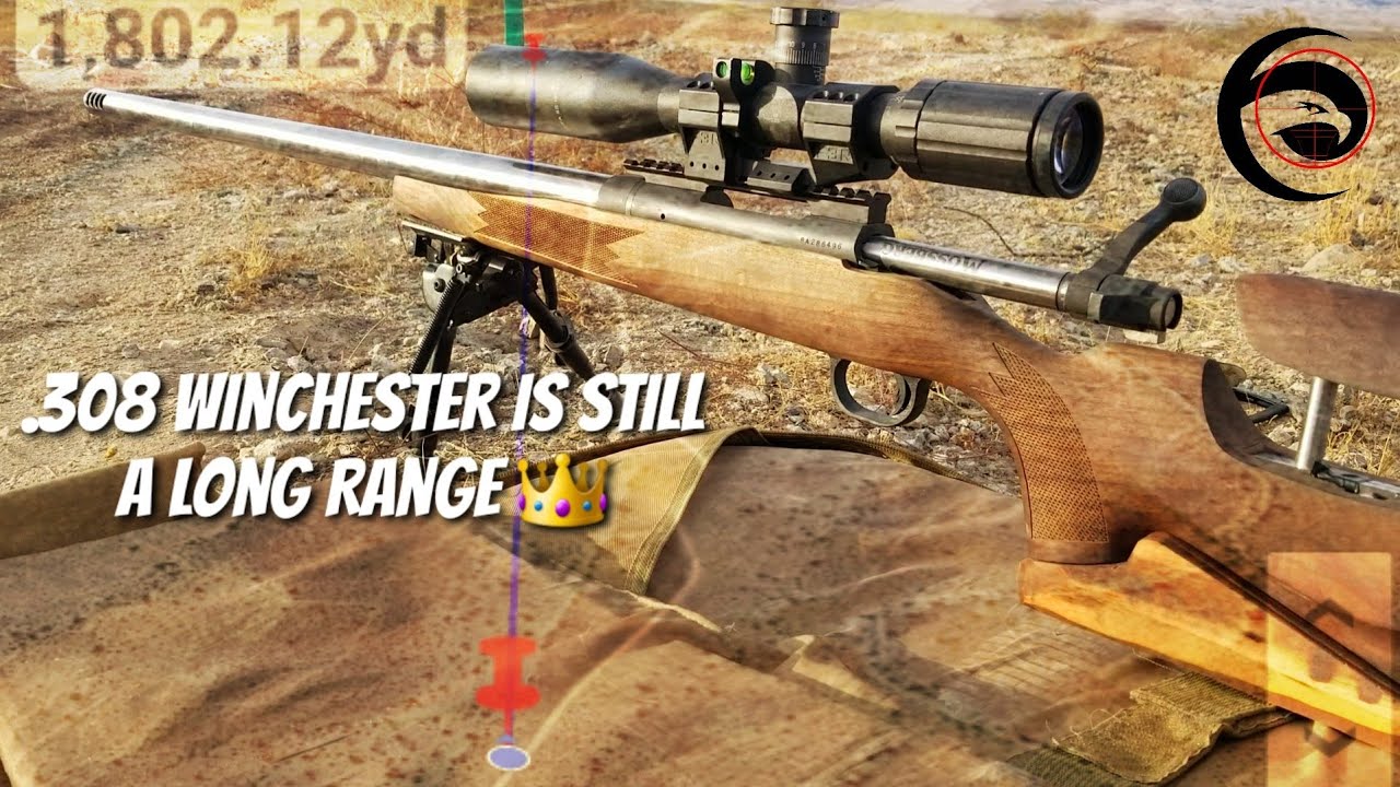 .308 Win is still a 👑King👑 - SHOOTING 1 MILE+!! with 168gr ELD
