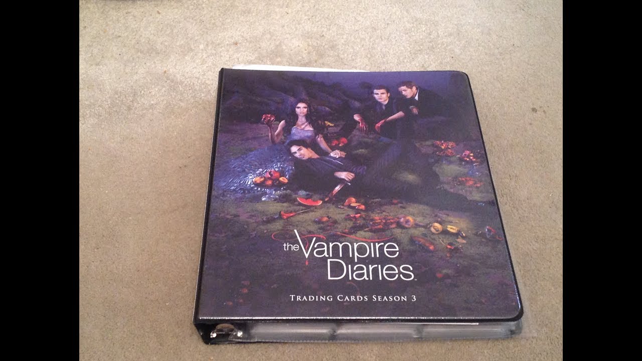 Vampire diaries season 3 master set trading cards by cryptozoic entertainment