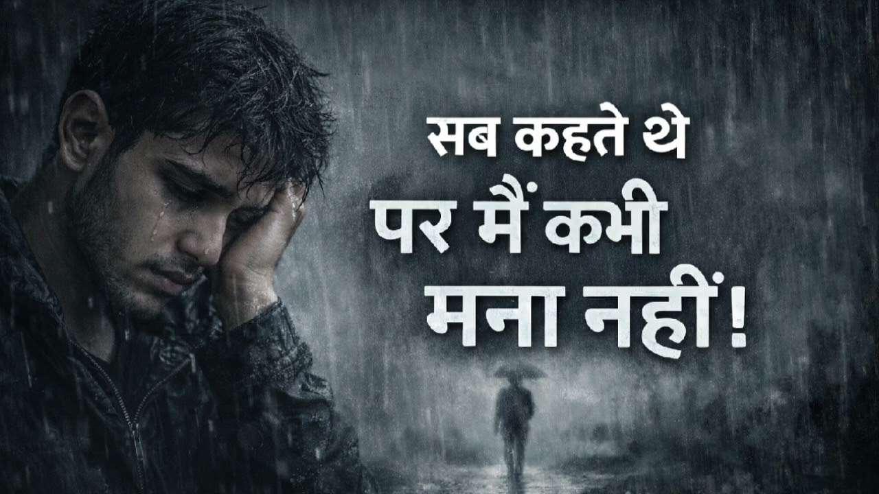 Sab kahate the per Maine Mana nahin #song #emotionalsong #hindisong #pleasesubscribe 