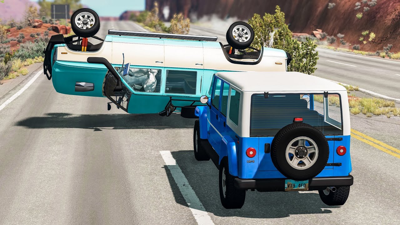 WILL IT STILL DRIVE? Crashes #77 - BeamNG Drive | CRASHdriven