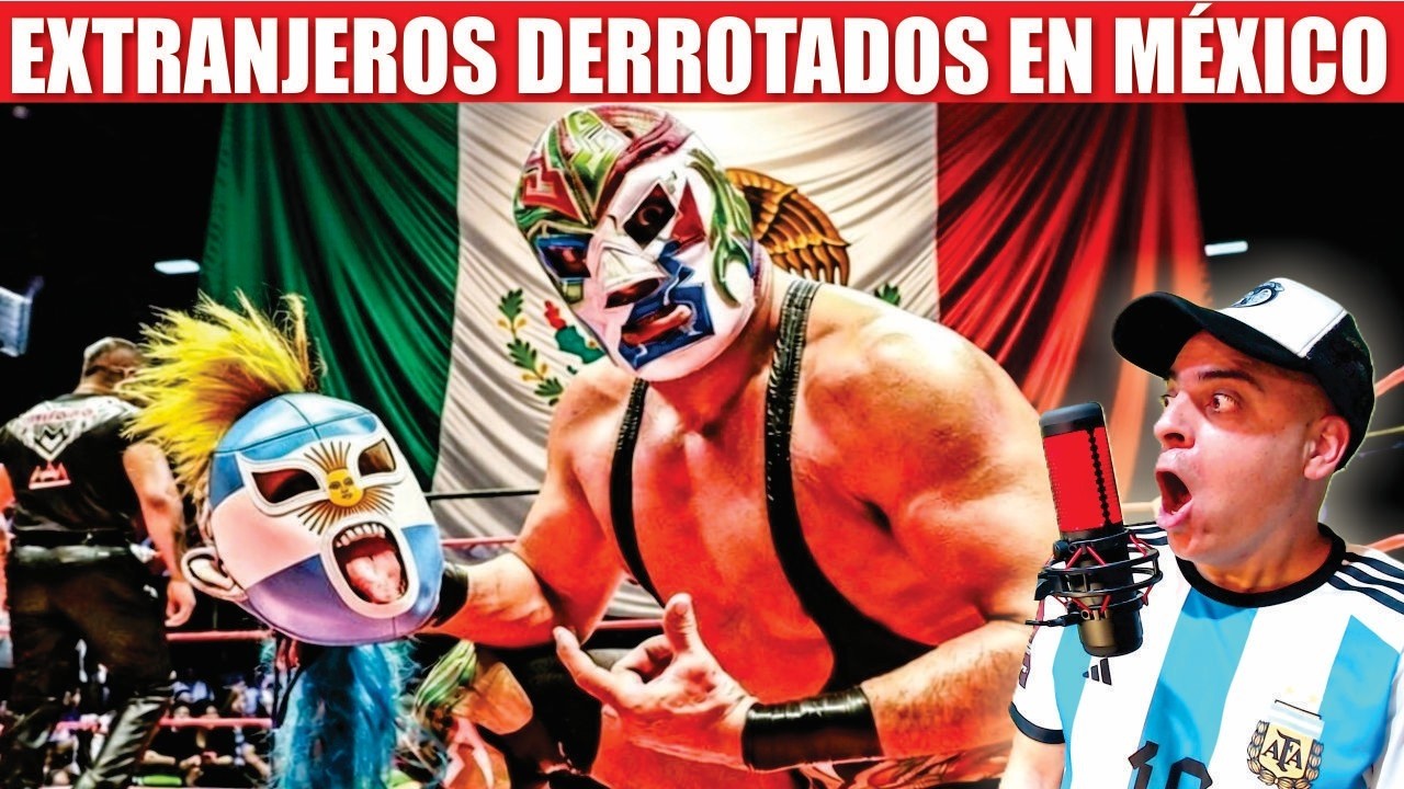 10 LUCHADORES EXTRANJEROS QUE PERDIERON SU MÁSCARA EN MÉXICO! LUCHA LIBRE MÉXICANA!!!