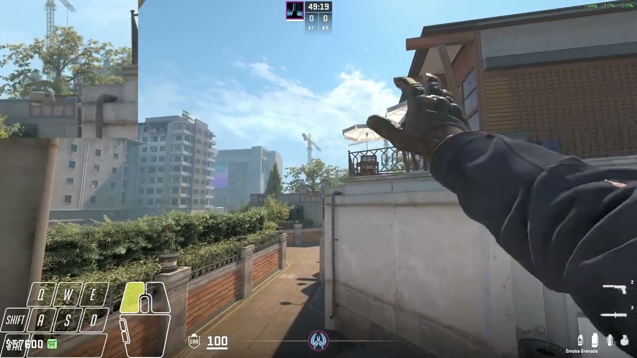 Overpass CT tunnel smoke and playground molotov