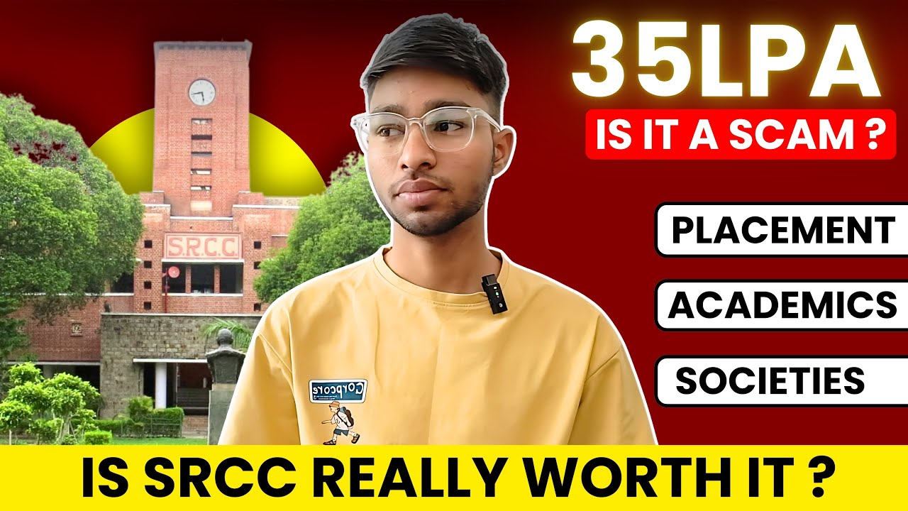 My Honest Experience At SRCC |Asia's Best College (SRCC) 💔| Delhi University