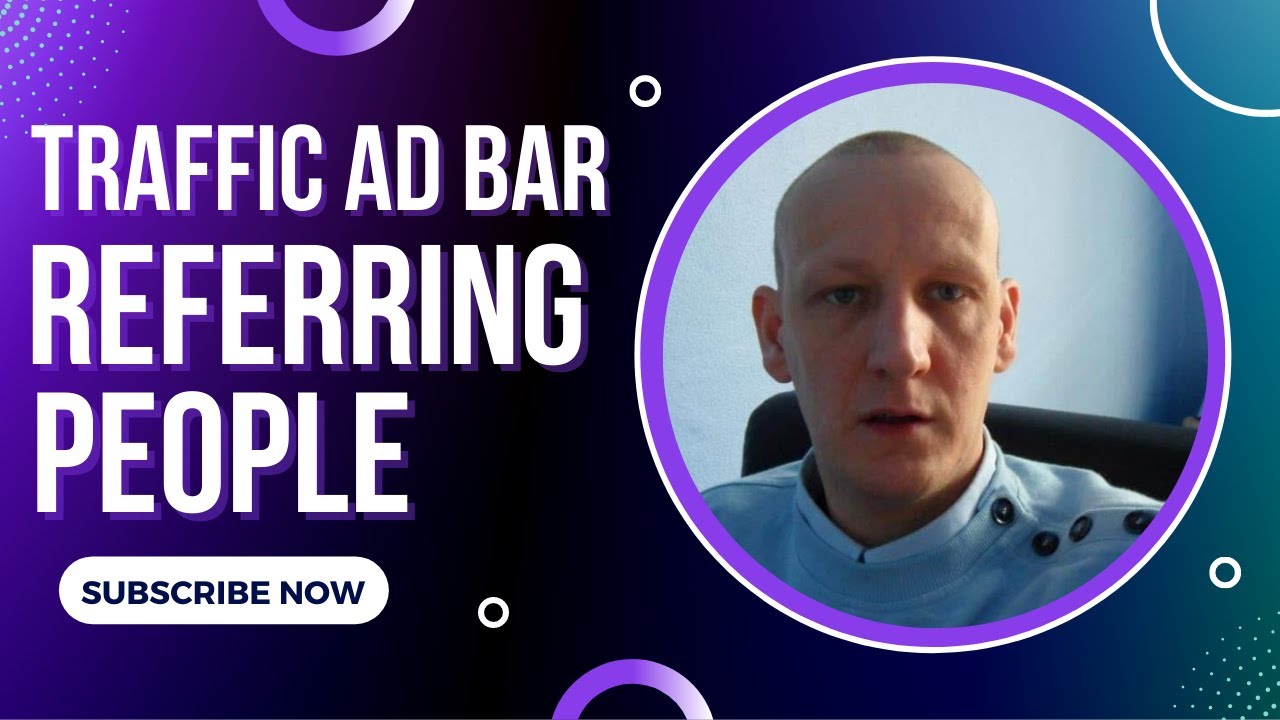 TRAFFIC AD BAR TUTORIAL- REFERRING TRAFFIC AD BAR