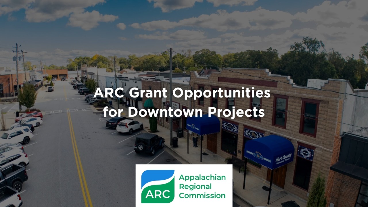 ARC Grant Opportunities for Downtown Projects