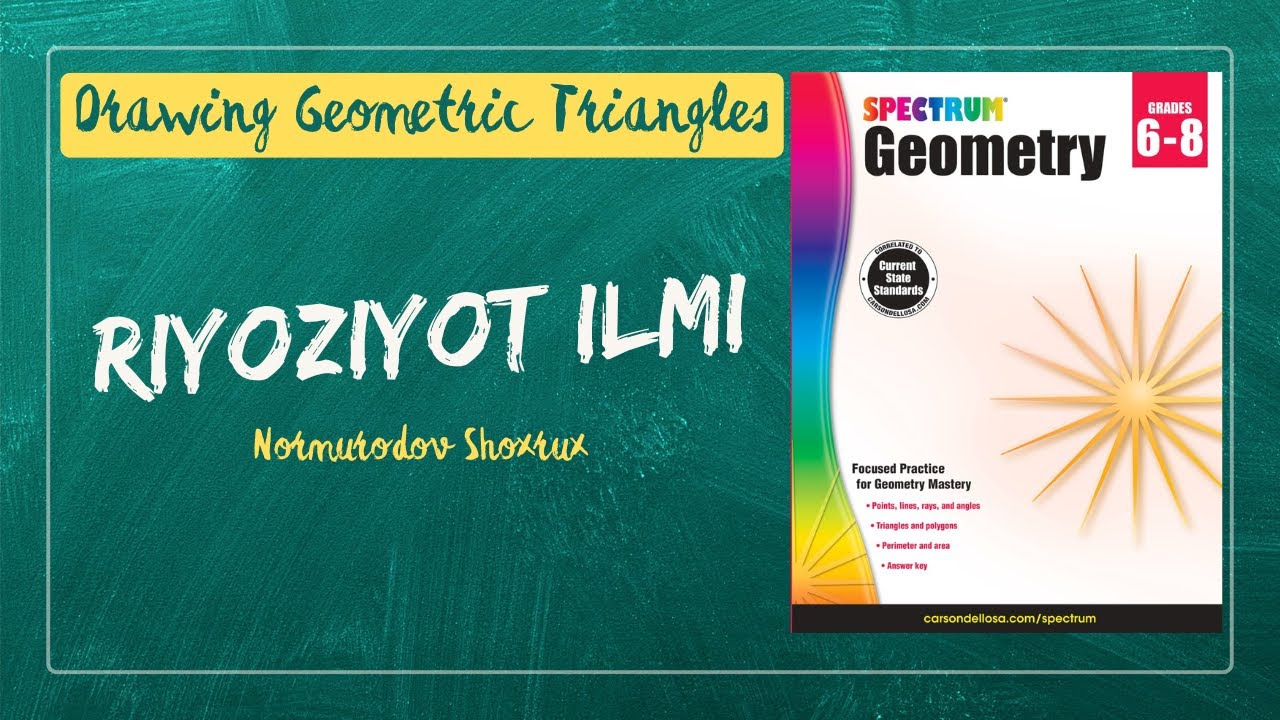 Drawing Geometric Triangles