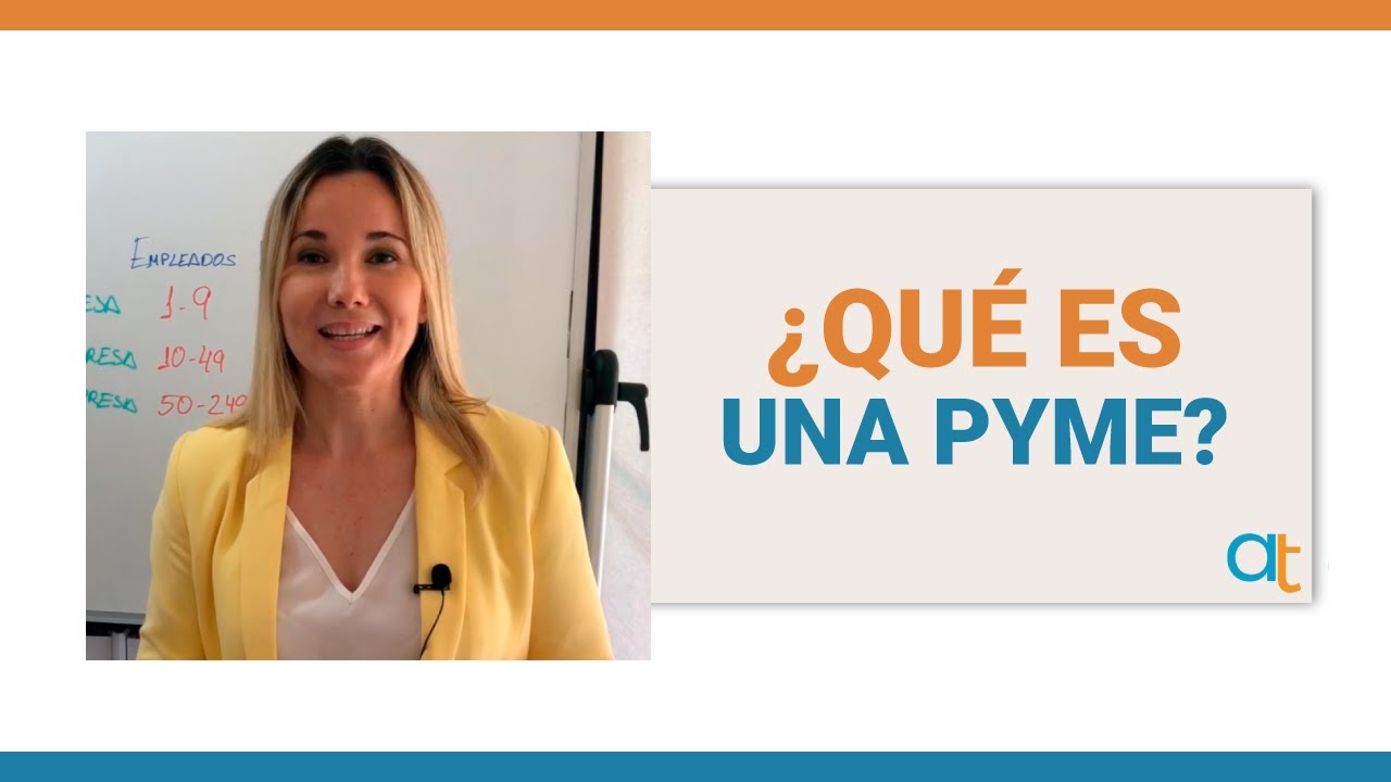 &iquest;Qu&eacute; es una PYME? |  Ana Trenza