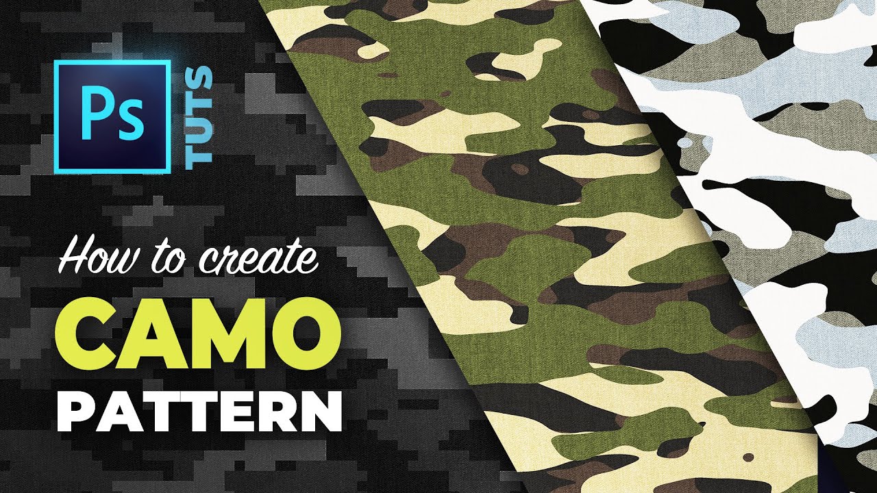 How to Create a Camouflage Pattern in Photoshop