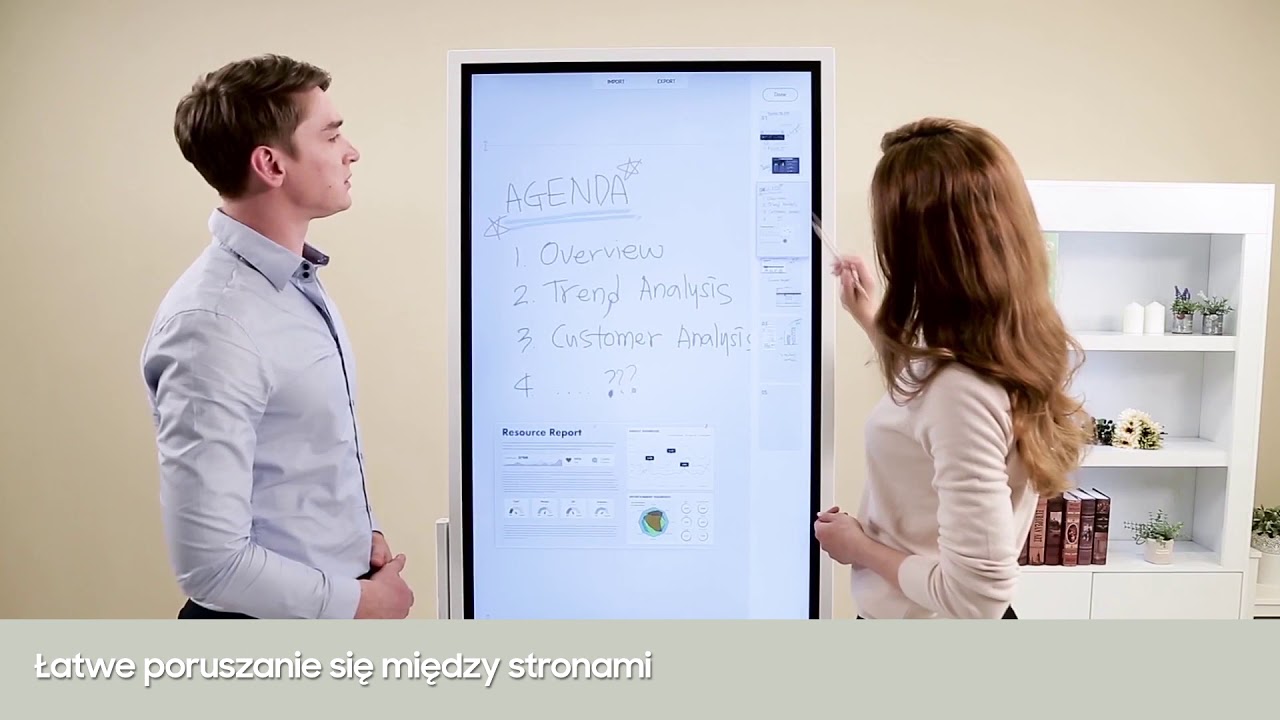 Samsung Flip | Intuicyjna obsługa
