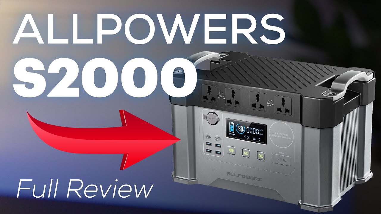 Солнечный генератор ALLPOWERS S2000 — честный обзор