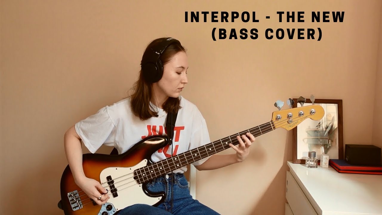 Interpol - The New (bass cover)