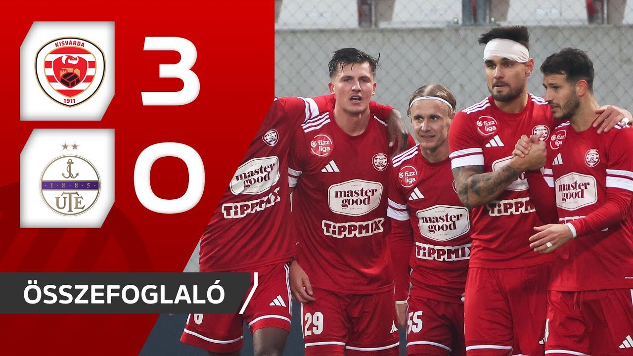 Fizz Liga: Kisv&aacute;rda Master Good &ndash; &Uacute;jpest FC 3&ndash;0 | &ouml;sszefoglal&oacute;